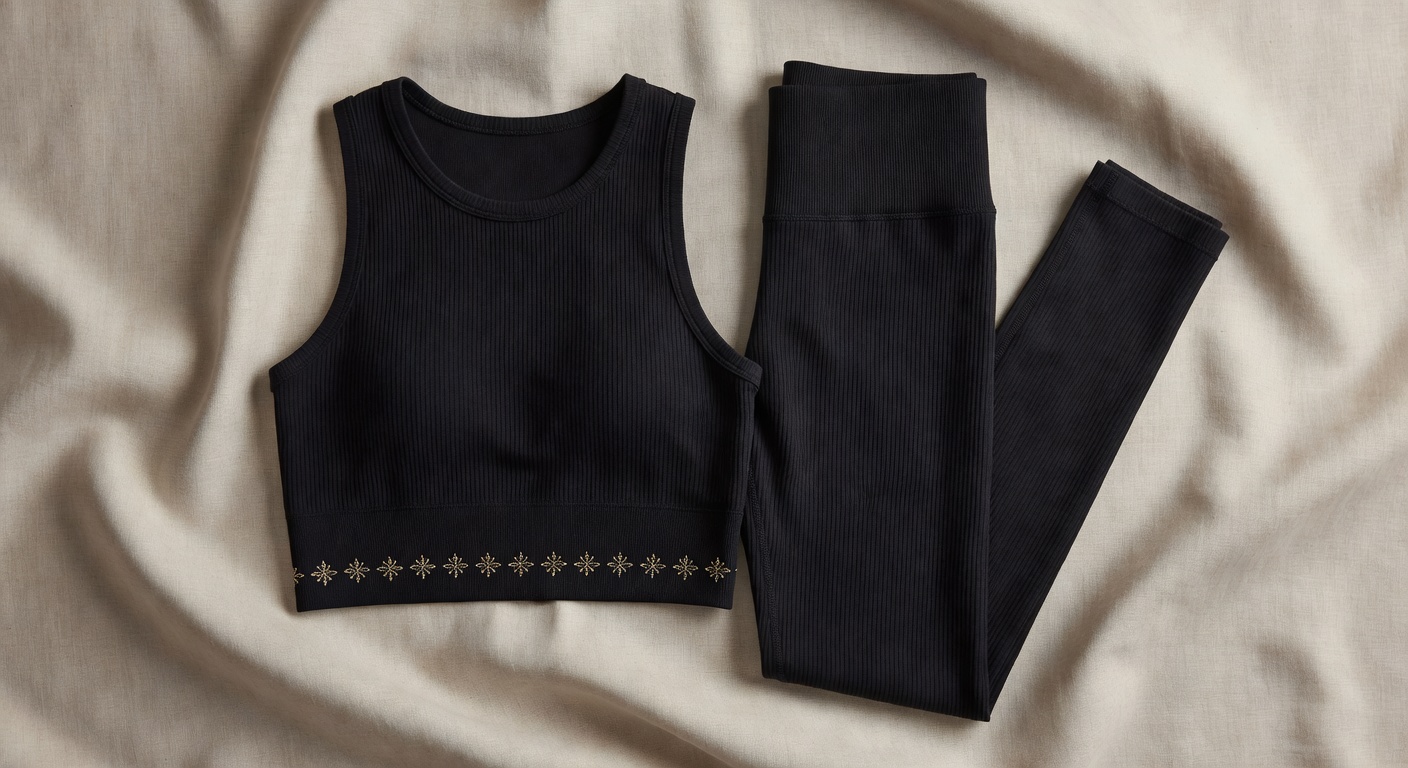 Obsidian Crop Tank